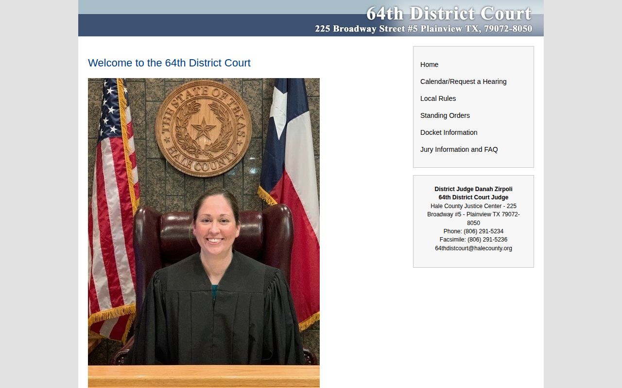 Hale County released inmate court record source