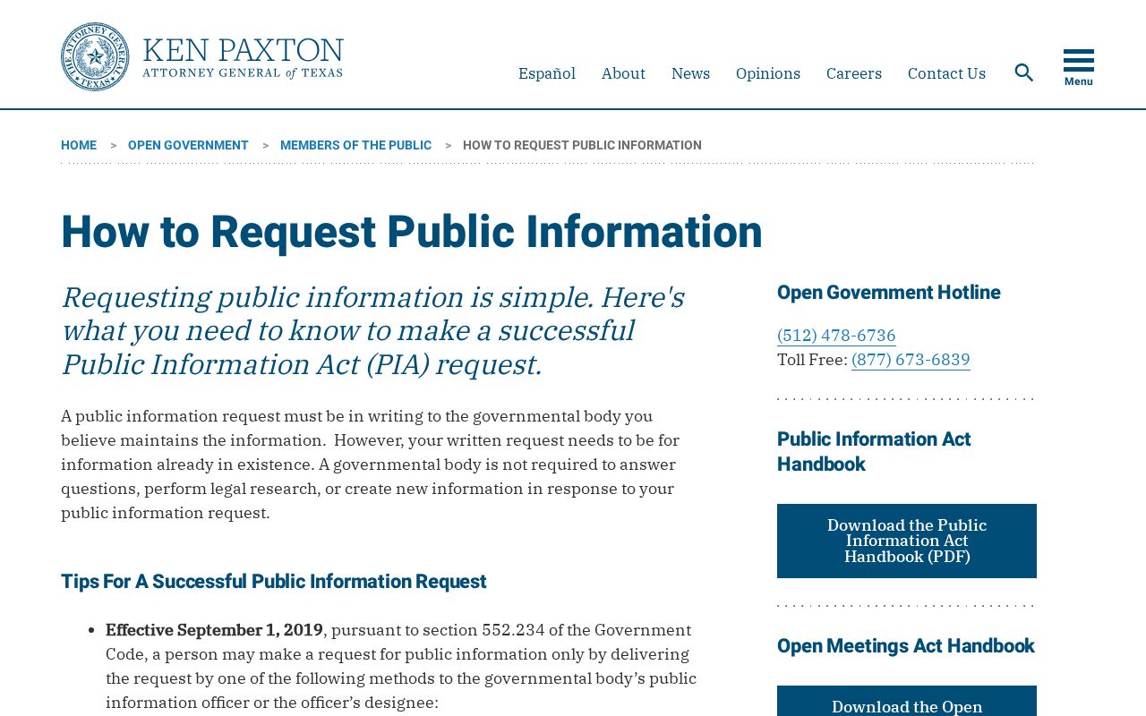 Texas request instructions for Hale County 72-hour release records